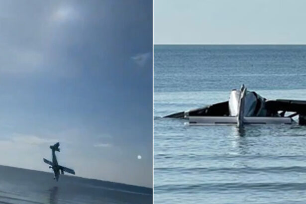 video momentul in care un avion al politiei thailandeze se prabuseste in mare sase persoane au murit 680bef2dce4ca