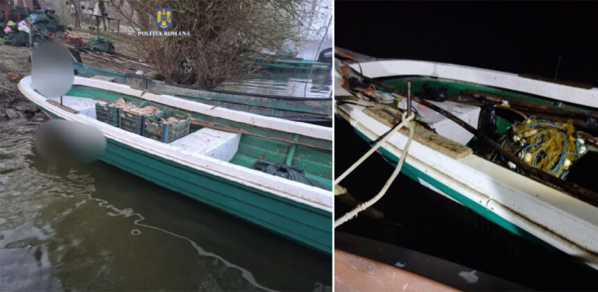 video politistii din constanta si tulcea au pescuit mai multi braconieri toti s au ales cu barcile confiscate 67f547443fd20