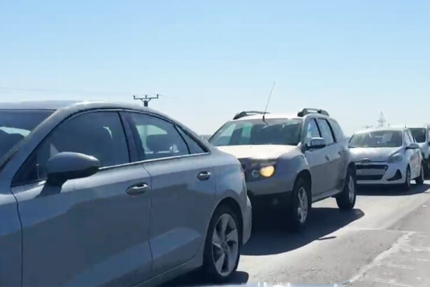 video trafic de cosmar pe dn22c coloana de masini se intinde de la medgidia la mircea voda 681236afbf12f