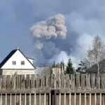 videofoto explozie uriasa la un depozit de munitie in apropiere de moscova cel putin doua localitati din zona au fost evacuate 6807d072cde77