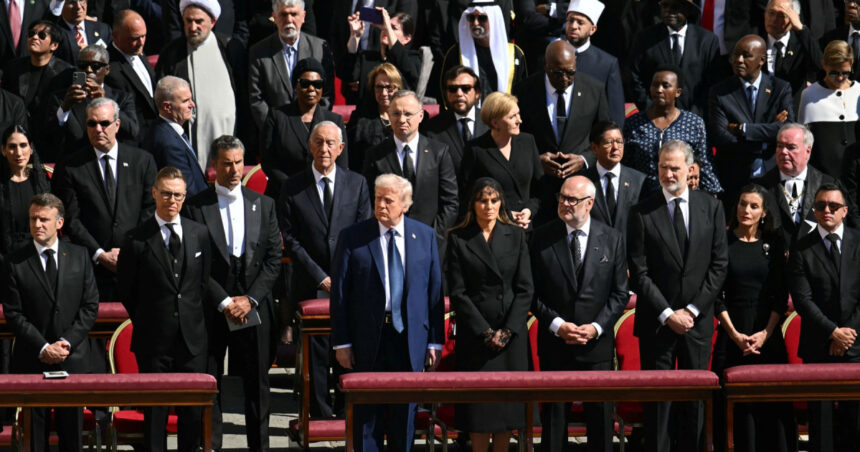 zelenski si trump s au intalnit la funeraliile papei francisc ce au stabilit cei doi lideri 680cb093335a8