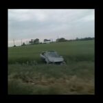 accident la harsova o masina a ajuns in camp 681c4893041c9