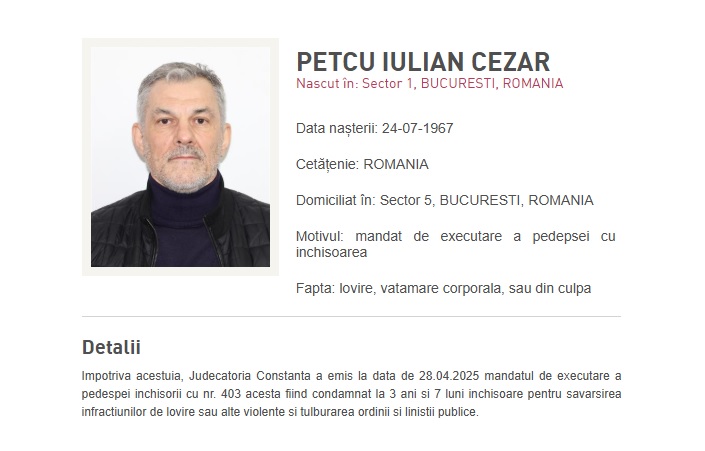 barbatul gratiat de doi presedinti ai romaniei care se lauda ca e prieten cu toti demnitarii si care s a luat la tranta cu politistii locali din constanta dat in urmarire 6813f3c36b44a