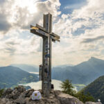 calcar din albesti la monumentul simbolic crucea europei amplasat pe varful alberfeldkogel din austria 682749d9b11bb