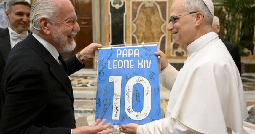 campionii italiei din seria a au fost primiti la vatican de catre papa leon al xiv lea mesajul suveranului pontif 6835ce180cabc