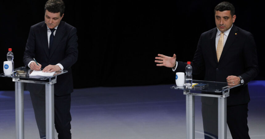 dezbatere nicusor dan george simion ce spun cei doi candidati despre relatia romaniei cu sua nato si ue 681d0862503aa