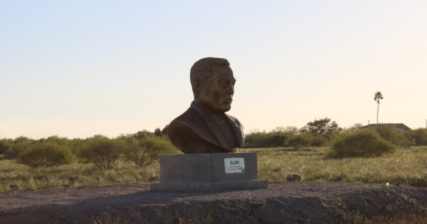 elon musk mai aproape de a detine orasul care i a ridicat statuie angajatii spacex din texas voteaza pentru starbase 68160066bcfc2