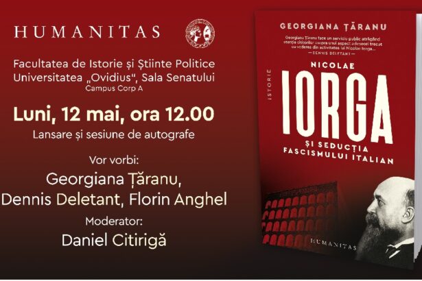 eveniment editorial la universitatea ovidius din constanta georgiana taranu lanseaza o carte despte nicolae iorga 681e029b93bbd