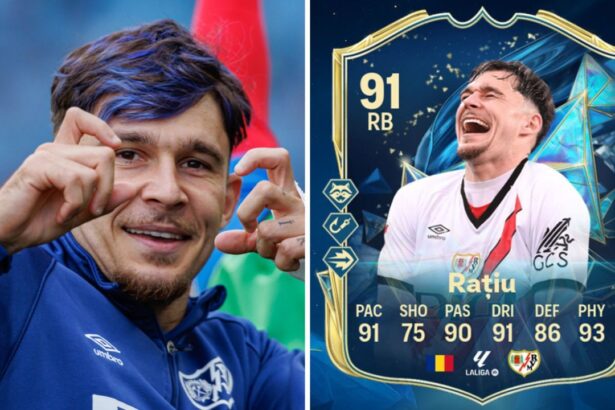 foto andrei ratiu a primit un o carte speciala in jocul fc 25 cum arata cartonasul sau de echipa sezonului 6831a44d06718