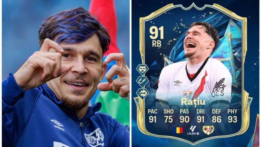 foto andrei ratiu a primit un o carte speciala in jocul fc 25 cum arata cartonasul sau de echipa sezonului 6831a44d06718