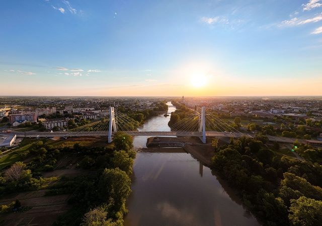 foto cel mai mare pod hobanat din romania inaugurat la satu mare peste raul somes 6839730ee5475