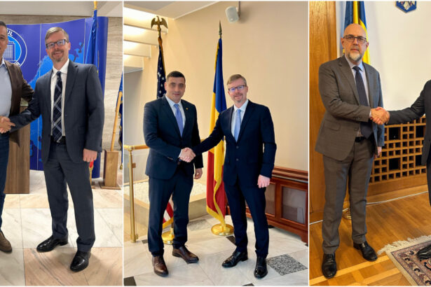 foto insarcinatul cu afaceri al sua intalniri cu liderii partidelor parlamentare mesajul transmis de george simion 683722daa1b80