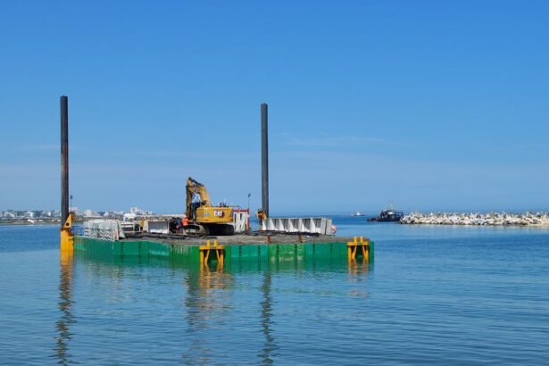 foto video lucrarile de innisipare a plajelor continua van oord intervine in zona hotelului paradiso din mangalia 681a3859080cf
