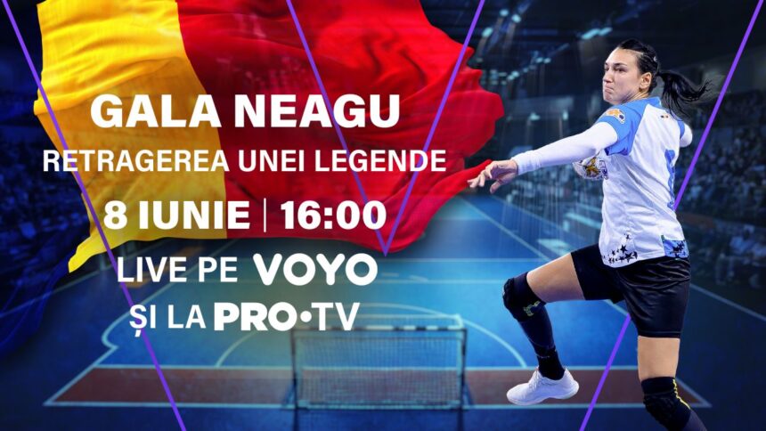 gala neagu retragerea unei legende ultimul meci al handbalistei cristina neagu va fi transmis in direct duminica 8 iunie la pro tv si pe voy 68246735a6ff0