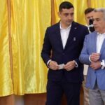george simion si calin georgescu au venit impreuna la vot mic incident 68297313ccef0