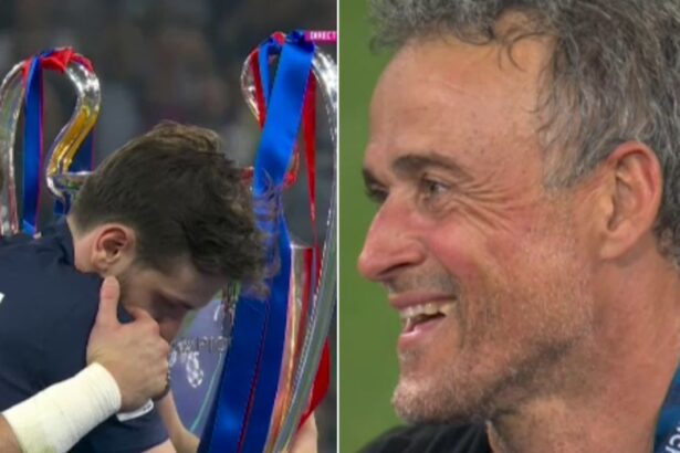 gestul facut de kvaratskhelia in fata trofeului champions league l a amuzat pe luis enrique 683b75eef1371