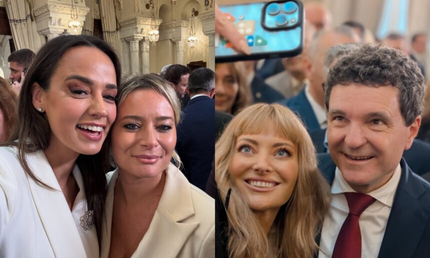 imagini cu vedetele la investirea lui nicusor dan delia andreea raicu si anca serea nu au ratat ocazia de a face poza cu noul presedinte al romaniei 68355fb3d1eb1