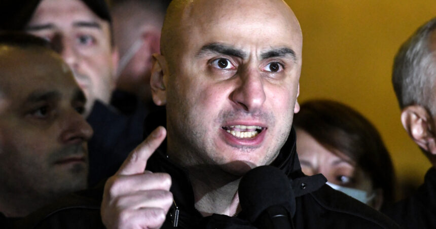 lider al opozitiei pro europene din georgia arestat nika melia este liderul partidului ahali si risca un an de inchisoare 68392e85038cb