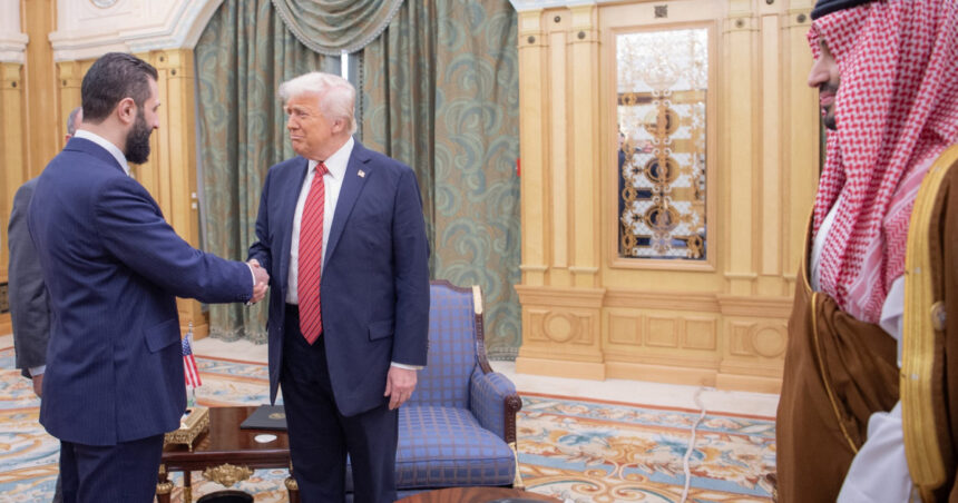 moment istoric pentru prima data dupa 25 de ani un presedinte american s a intalnit cu omologul sirian anuntul lui donald trump 68246e684faeb