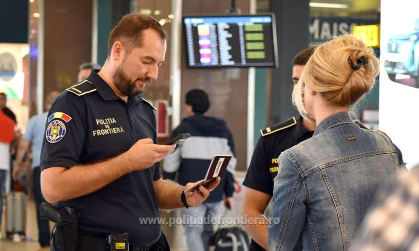 o femeie a fost prinsa pe aeroportul otopeni cand voia sa plece in italia cu trei copii minori a prezentat acte false 682859f20910a
