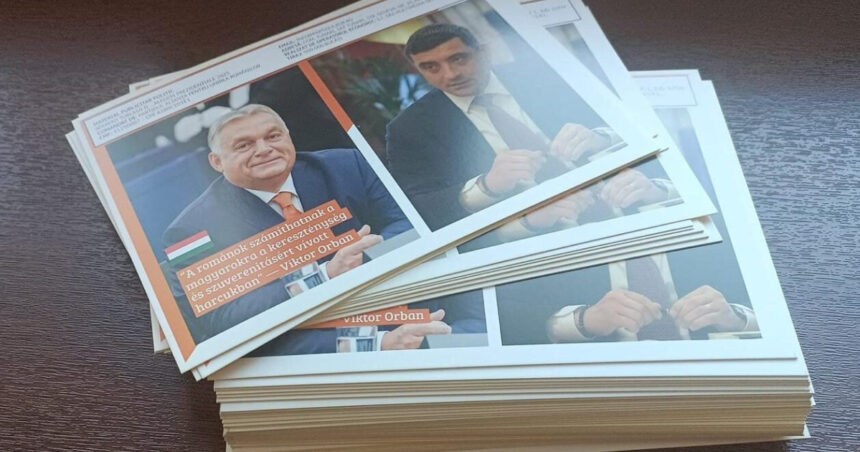 pliante cu george simion si viktor orban distribuite in ardeal mesajul udmr incearca sa ne insele pe noi maghiarii din transilvania 6824539ecc3e2