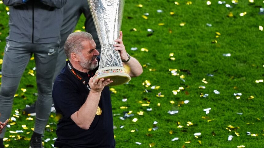 reactia lui ange postecoglou dupa ce tottenham a cucerit europa league si si a respectat promisiunea facuta in august 682ebafb6e87d