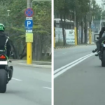 spectacolul periculos din mamaia s a incheiat cu o sanctiune motociclistul filmat in timp ce facea cascadorii in trafic prins de politisti 682313fc5344d