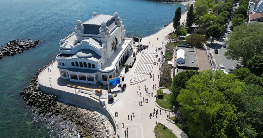 video cazinoul din constanta si a redeschis portile pentru vizitatori imagini spectaculoase cu bijuteria arhitecturala de la malul marii 682ec6521980a