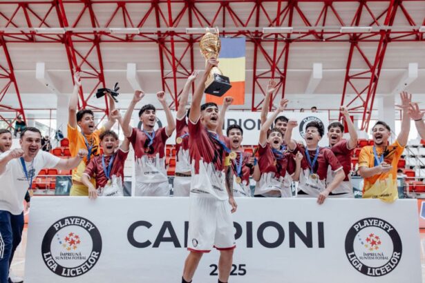 video exclusiv liga liceelor si a desemnat campioana colegiul tehnic feroviar mihai i a cucerit trofeul in sala dinamo exclusiv pro arena si 681ef3b2108ef