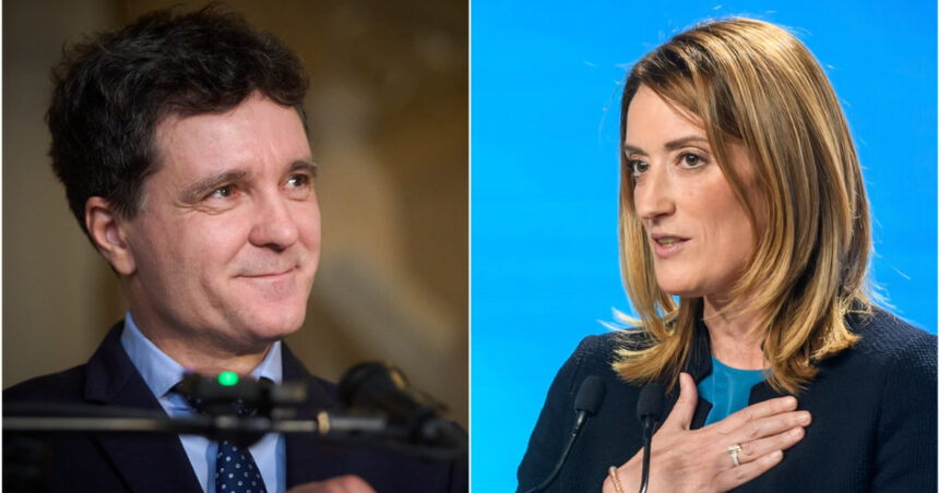 video nicusor dan se va intalni in aceasta seara cu roberta metsola presedinta parlamentului european premiata la timisoara 682dc6475b97a