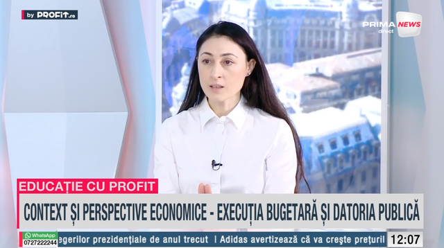 video profit ro tv educatie cu profit andreea nica vicepresedinte cfa romania ne asteptam la o crestere a tva spre 21 nu sunt multe alte portite pe care le poate folosi ministerul de finant 68241f1d19caa