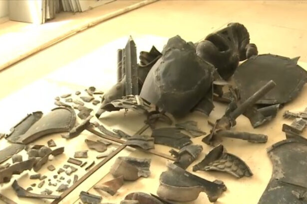 video soldat medieval cazut la datorie o statueta veche de sute de ani a fost distrusa din greseala de muncitori 682ab8b799728