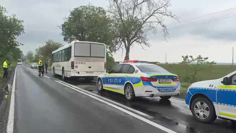 video update accident rutier intre un autocar si un tir la niculitel a fost activat planul rosu de interventie 681b7a721e3bd