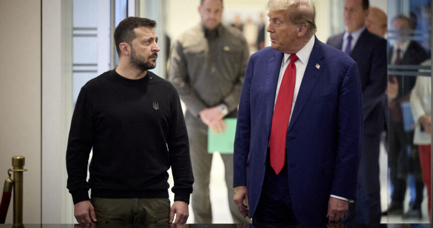 volodimir zelenski il preseaza pe donald trump sa participe la negocierile de pace de la istanbul cred ca ar da un elan suplimentar 68235fbe61939