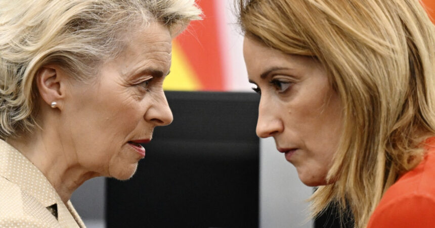 von der leyen metsola si costa au zburat cu un charter de la bruxelles la luxemburg 200 km comisia le ia apararea 682321229e665