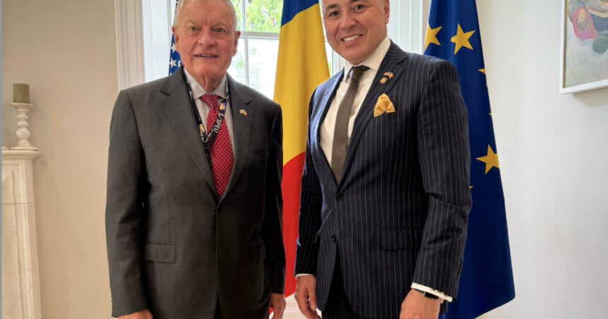 ambasadorul romaniei in sua a discutat despre apararea pe flancul estic cu emisarul special al presedintelui trump pentru ucraina 6846edb2400e7