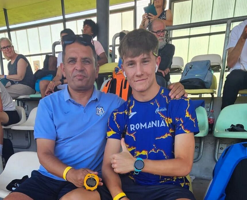 atletul de la cs medgidia alin mihai savlovschi pe podium la puma nitro 683f7677683d7