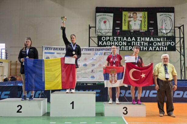 bianca mei rosu de patru ori campioana la balcaniada de juniori la tenis de masa 6861b5d5ed817