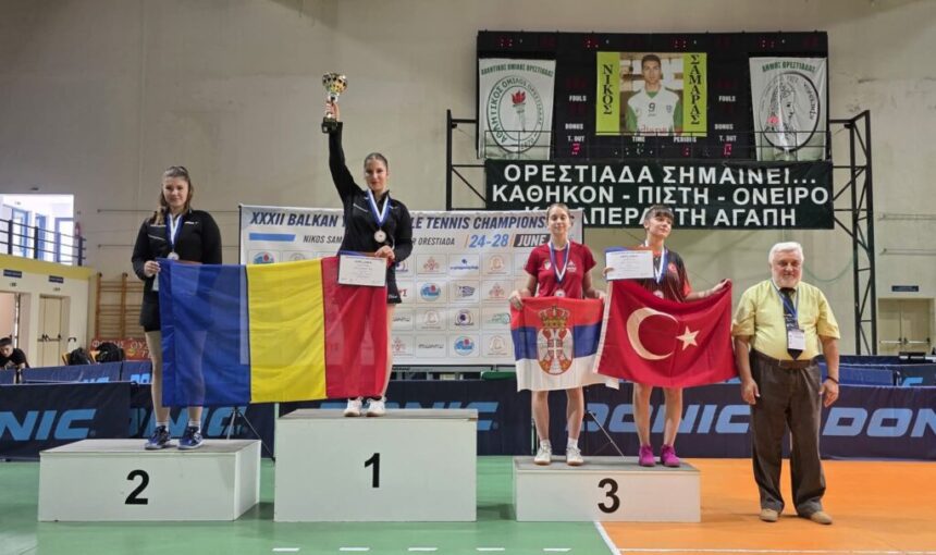 bianca mei rosu de patru ori campioana la balcaniada de juniori la tenis de masa 6861b5d5ed817