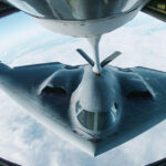 bombardiere b 2 stealth ale sua se indreapta spre baza diego garcia din oceanul indian sprijinite de opt avioane cisterna 6856d1e5b8e63