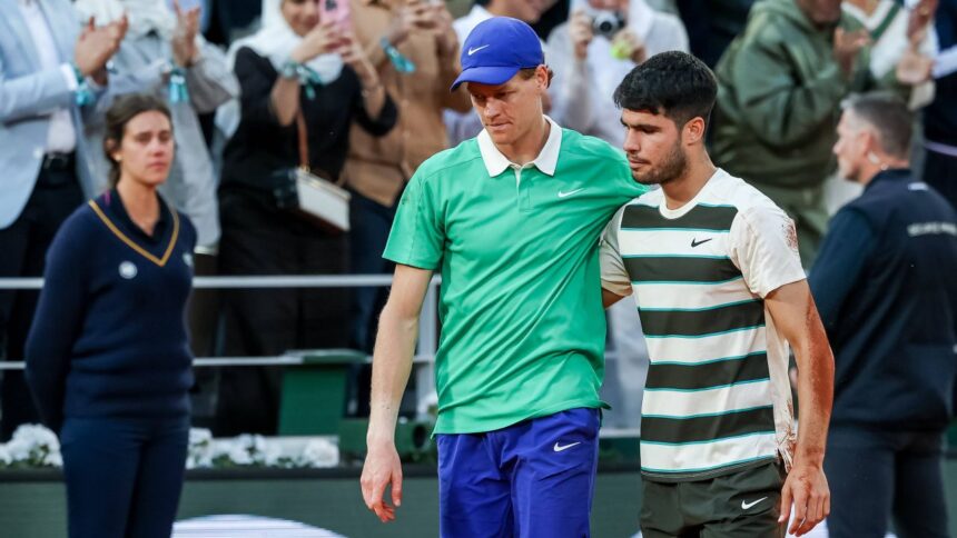galerie foto alcaraz si sinner peste djokovic si nadal ce arata ca noua generatie are mai mult fair play dupa finala de la roland garros 6846f82a946c4