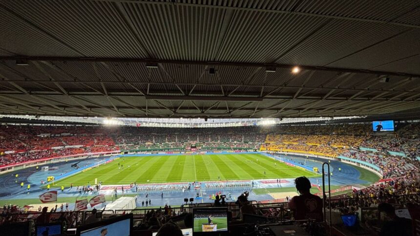 galerie foto cum arata tribunele arenei ernst happel cu o ora inainte de austria romania 684482c1ee3c0