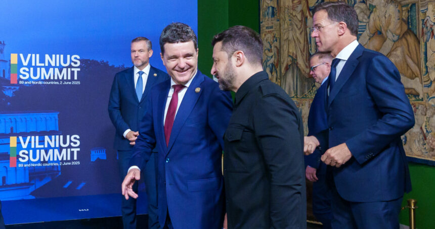 nicusor dan dupa ce s a intalnit cu zelenski si rutte la summitul b9 o pace durabila poate fi obtinuta doar dand dovada de forta 683defd405a2c