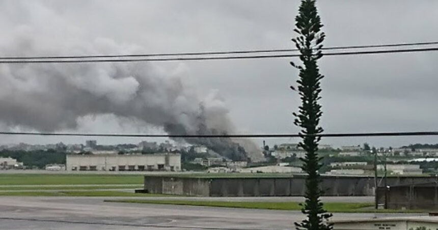 o explozie a avut loc la o baza militara a sua din japonia cel putin patru persoane au fost ranite in urma deflagratiei 6846ae5f0ea8a