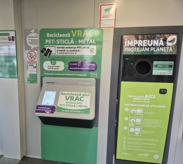 primul sistem sgr de colectare vrac din auchan este functional in hipermarketul auchan militari 684beb517aff5