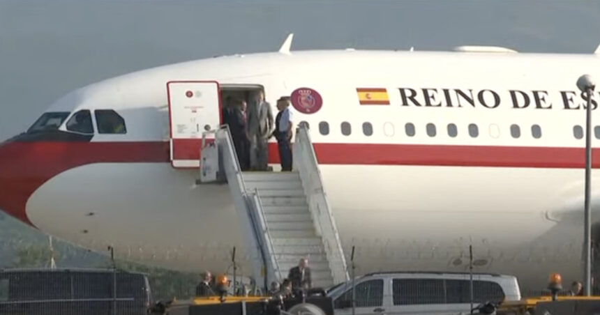 regele spaniei felipe al vi lea a ajuns luni seara la sibiu marti merge la poligonul cincu cu presedintele nicusor dan 68472da4b71ee