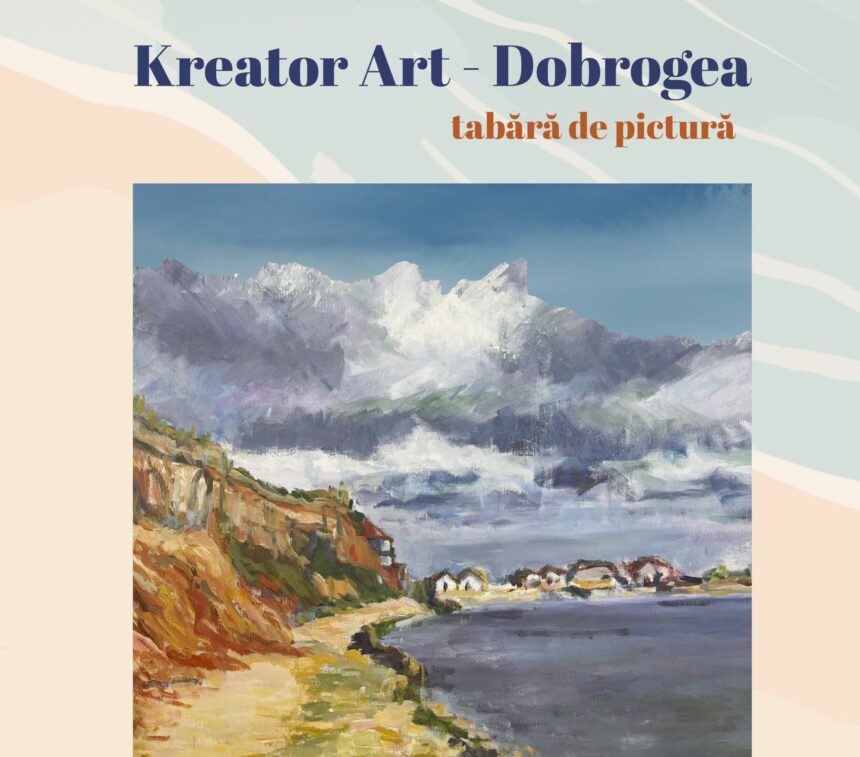 tabara de pictura kreator art dobrogea inspiratie pe malul marii la corbu 685f4937577a8