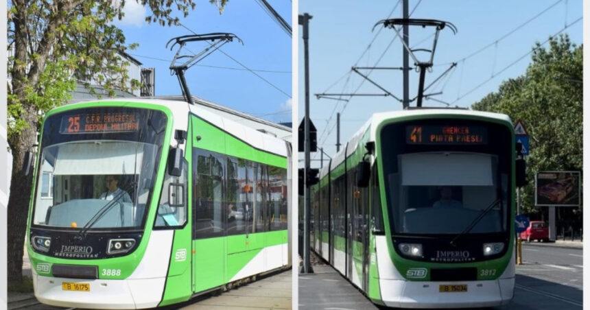 tramvaiele 25 si 41 nu circula in acest weekend in capitala calatorii vor fi preluati de liniile stb 12 625 si 641 68564542450c0