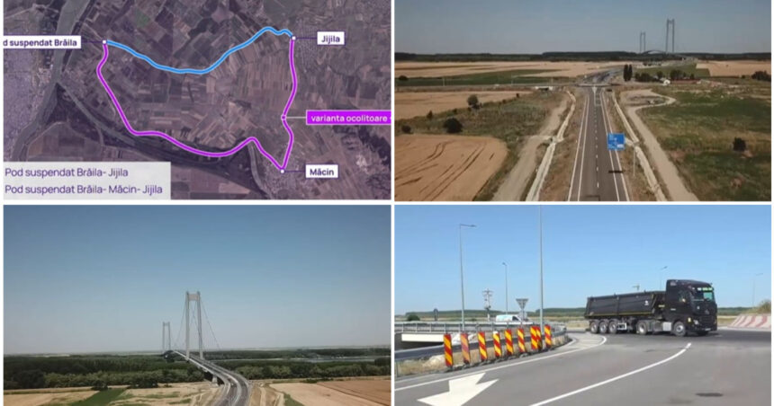 video am asteptat doi ani ca sa trecem podul de la braila a fost deschis complet dupa cinci reasfaltari si o decizie finala in instanta 68613e6242e7e