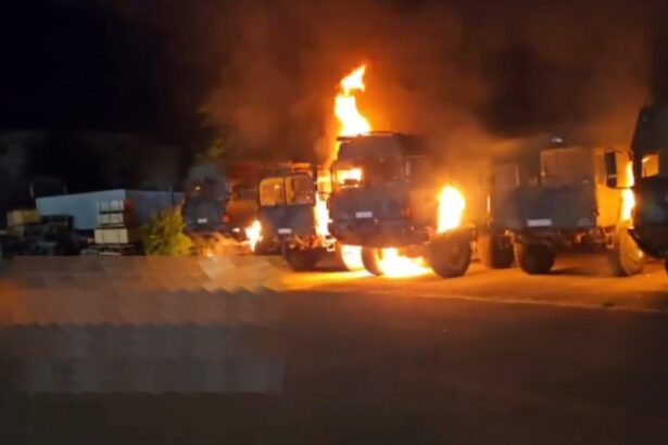 video ancheta privind un posibil sabotaj al rusiei in germania dupa ce mai multe camioane ale armatei au fost incendiate 68601e36ef99e